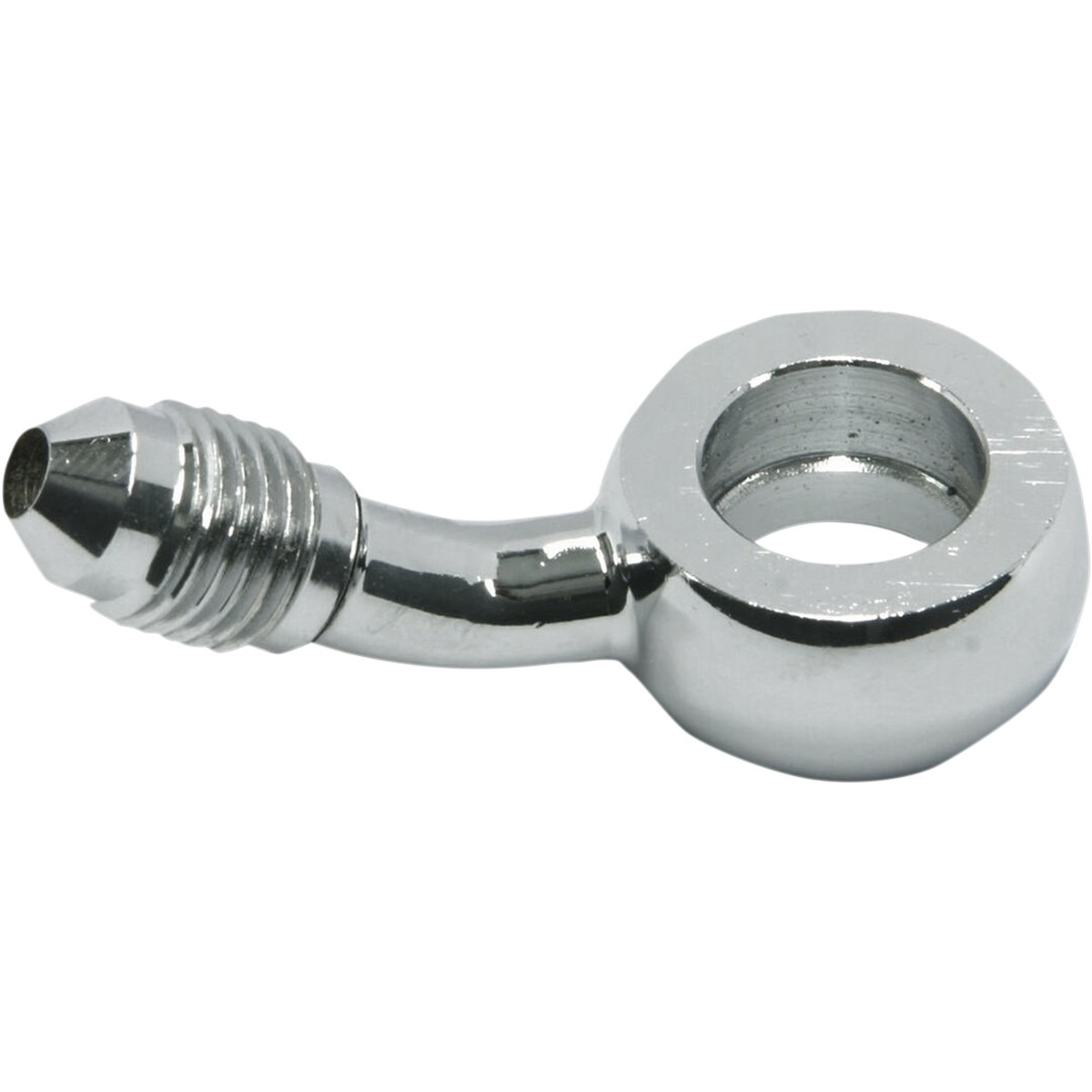 Magnum Shielding #1703-61 - Banjo Fitting - 7/16" - AN3 35° - Chrome