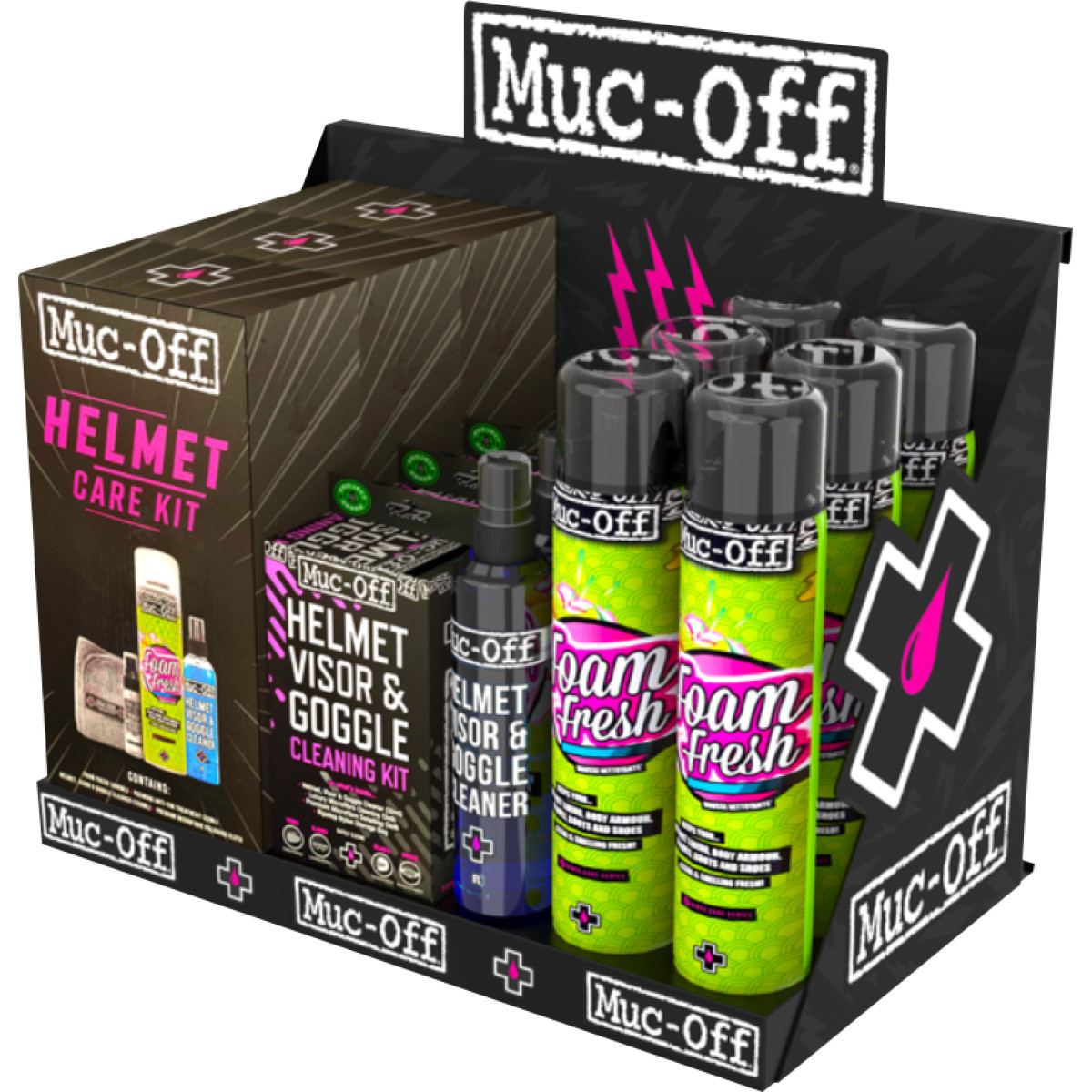 Muc-off USA #21423 - Slatwall Kit - Helmet Care