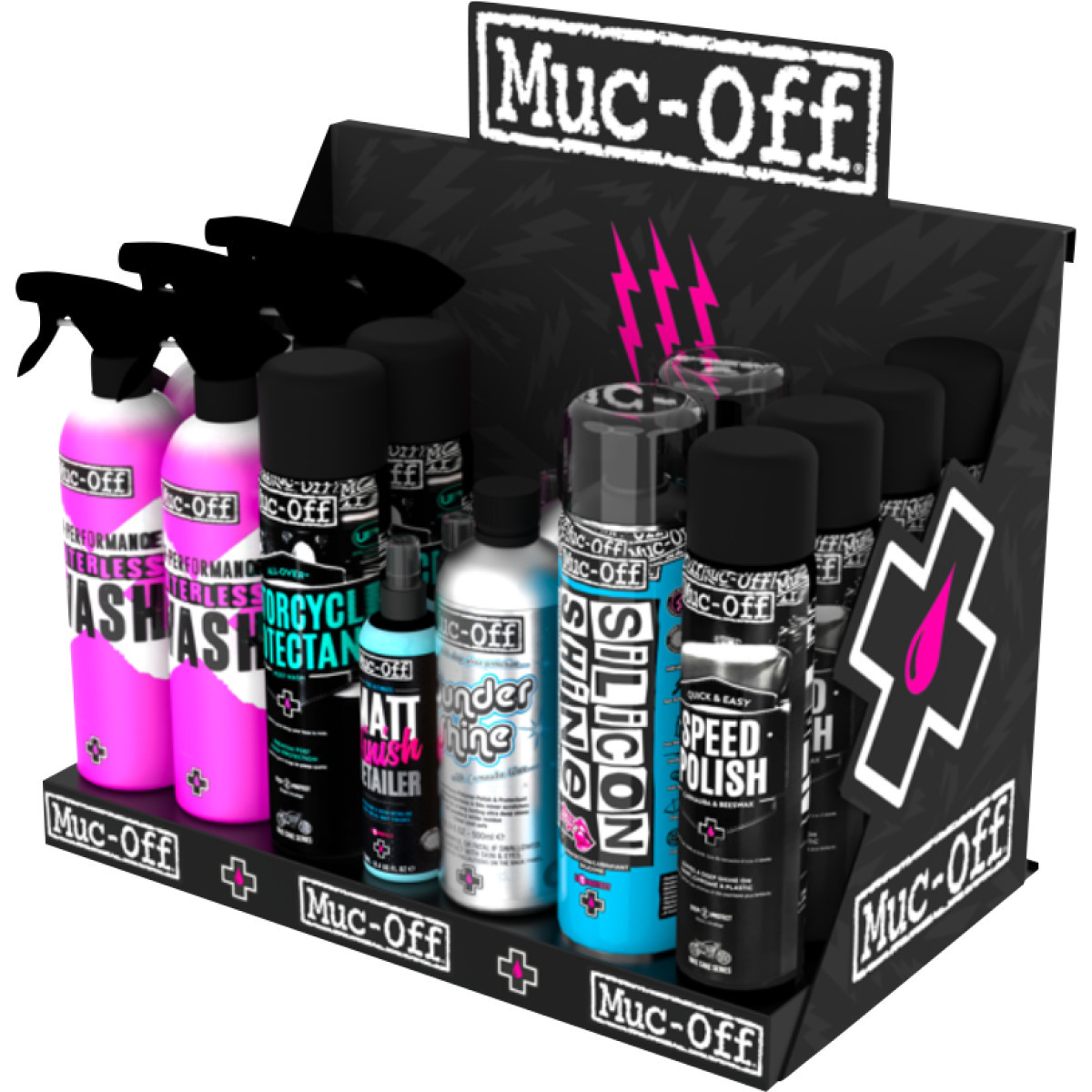 Muc-off USA #21424 - Slatwall Kit - V-Twin