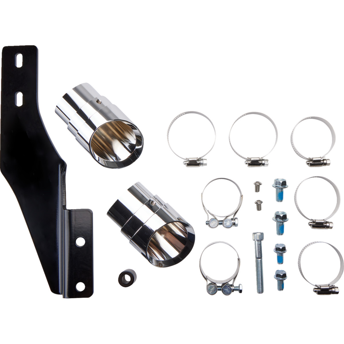 Cobra #6851 - Speedster Slashdown Exhaust - Chrome - Softail