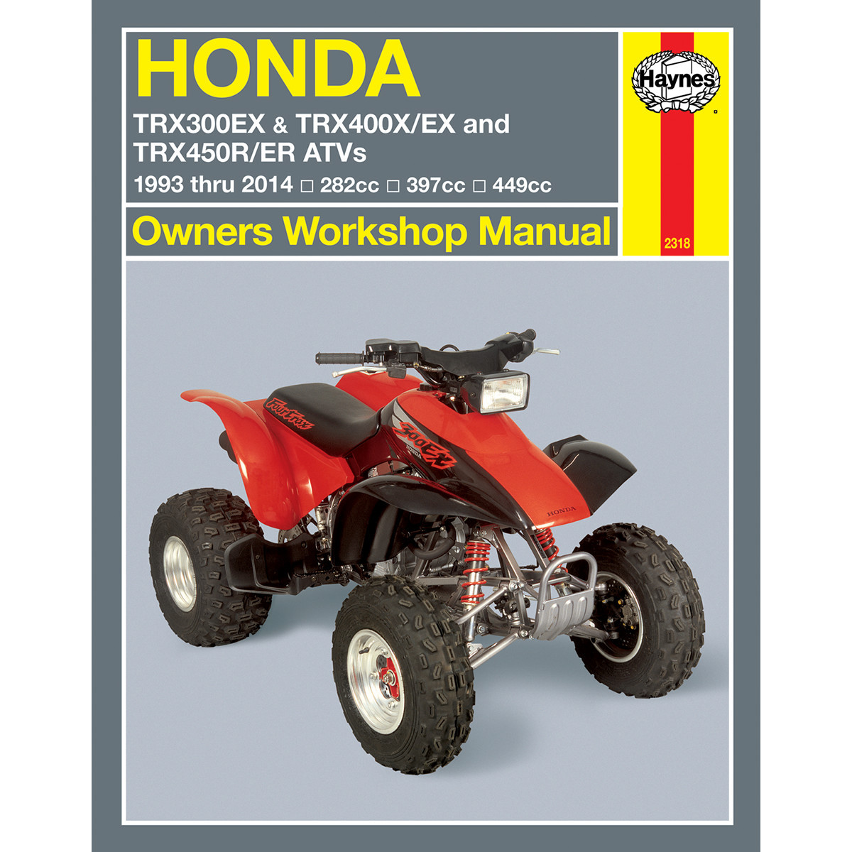 Haynes #M2318 - Manual - Honda - TRX300, TRX400EX