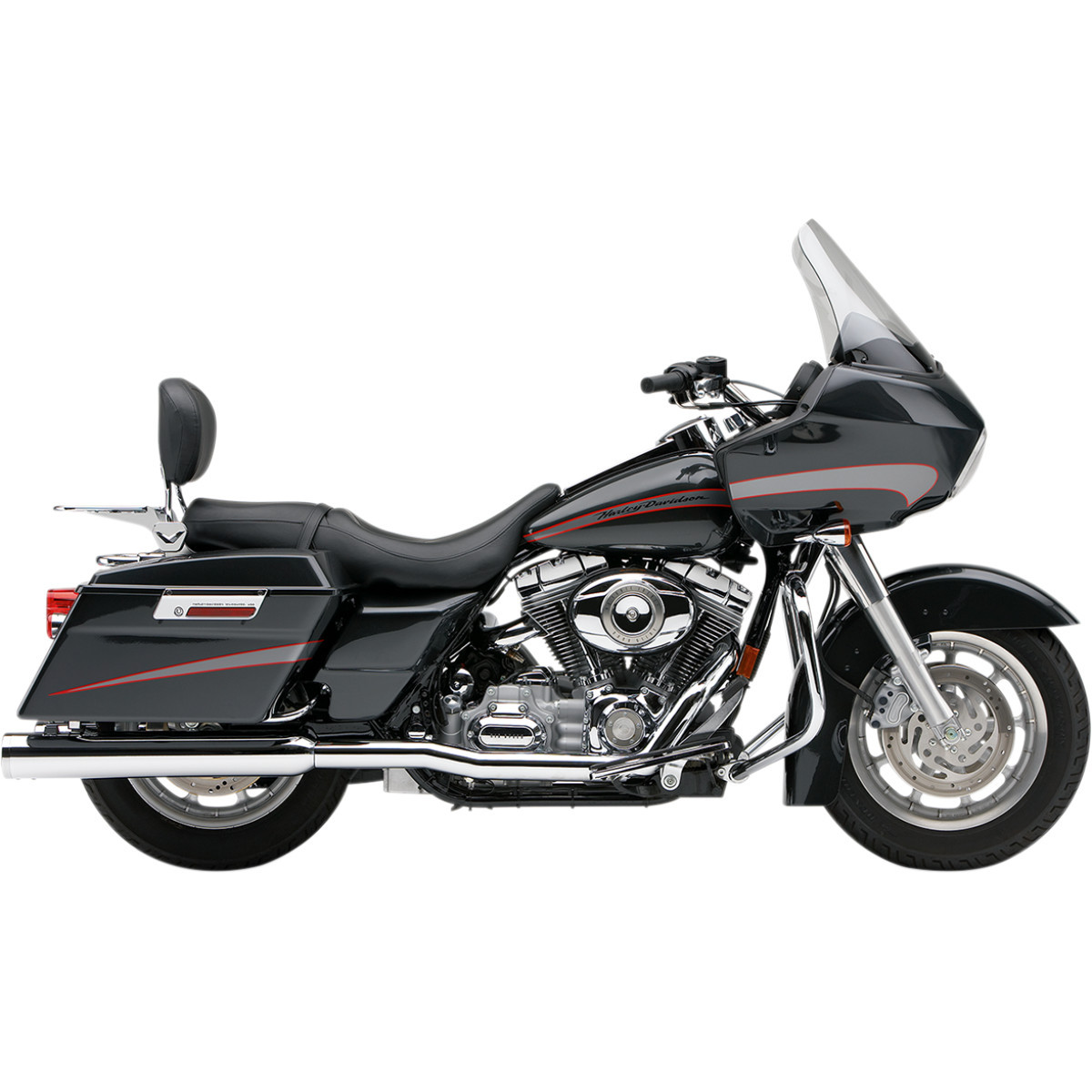 Cobra #6251 - True Dual Headpipes - Chrome - '07-'08 FL