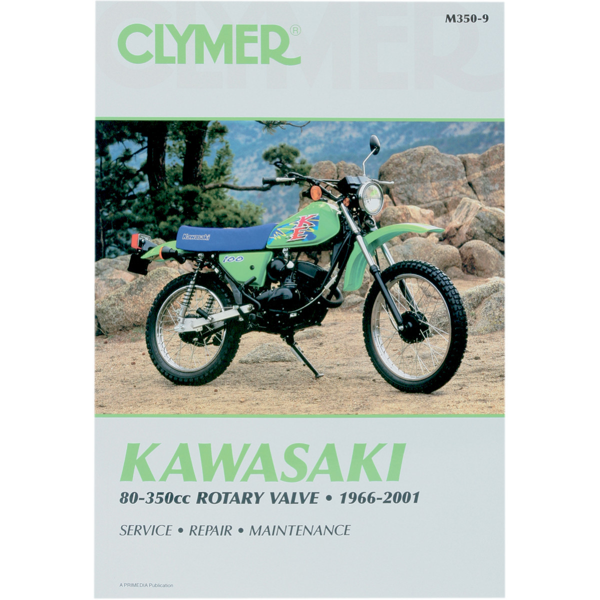 Clymer #CM3509 - Manual - Kawasaki / Kasea - Rotary 80-350cc