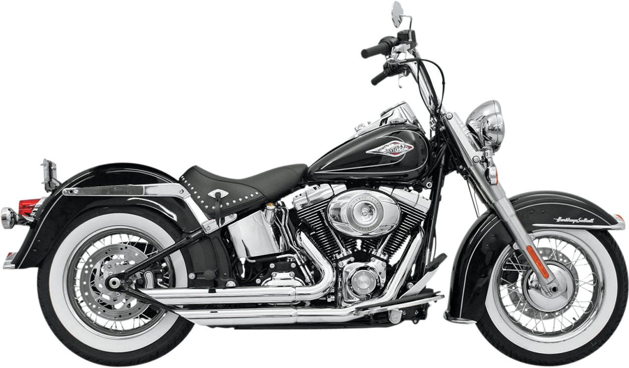 FireFlight Exhaust - Chrome - Softail