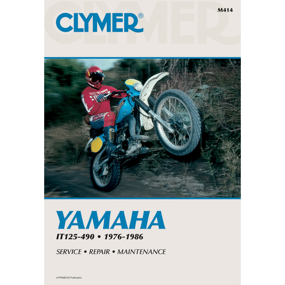 Clymer #CM414 - Manual - Yamaha - IT125-490