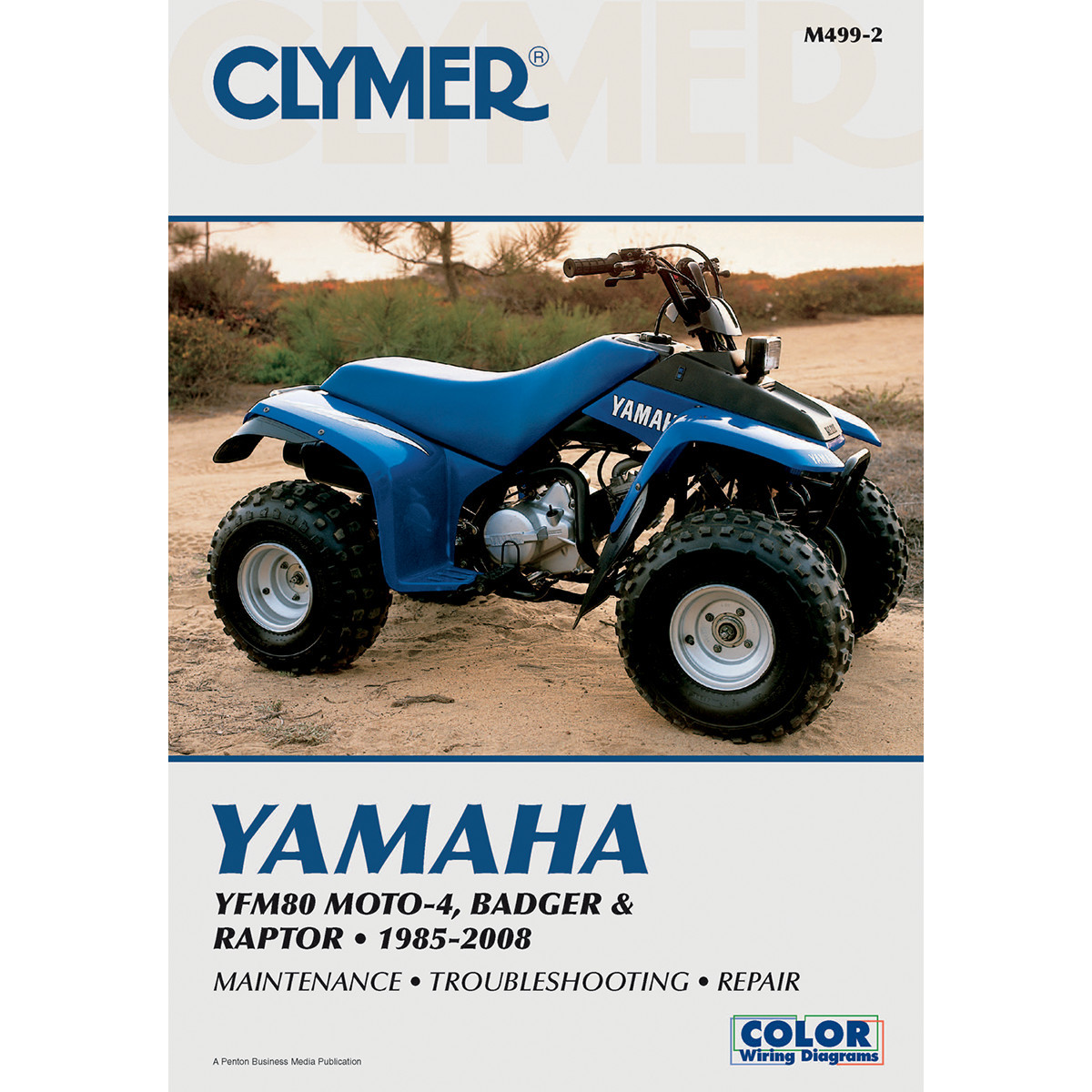 Clymer #CM4992 - Manual - Yamaha - YFM80 Moto 4 / Badger / Raptor