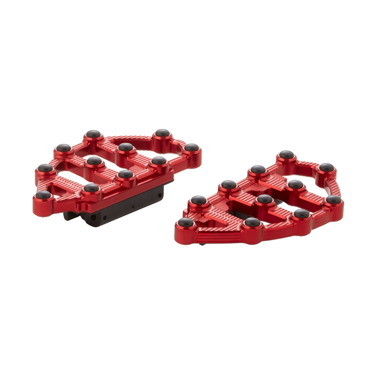 Arlen Ness #I-06-898 - Ness-MX Passenger Floorboards for Indian®, Red