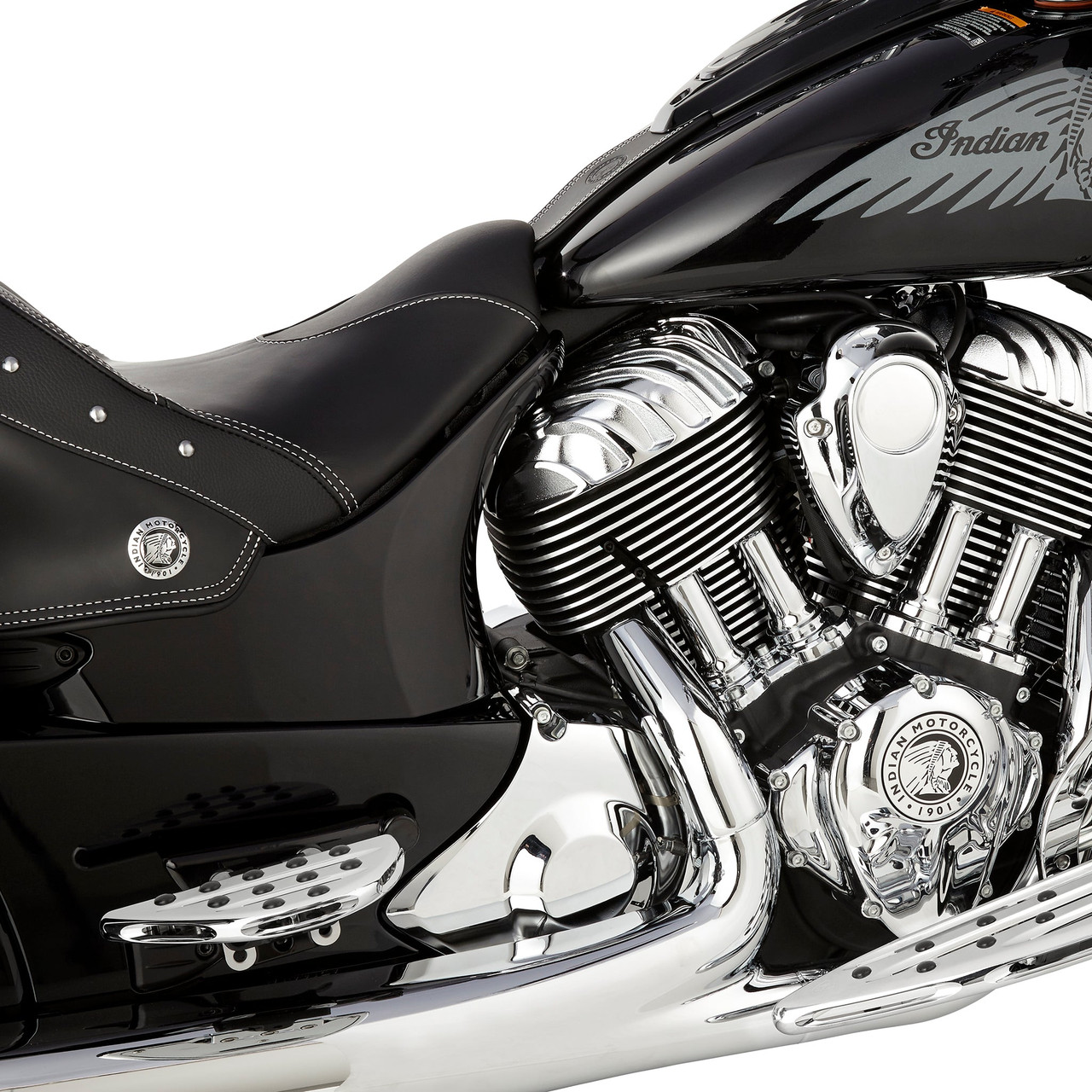 Arlen Ness #P-3007 - Deep Cut® Passenger Floorboards for Indian®, Chrome