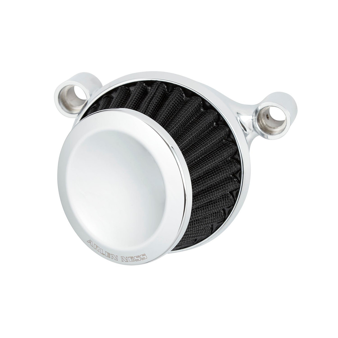 Arlen Ness #600-162 - Mini 22 Air Cleaner, Chrome - 22-up RH975 models