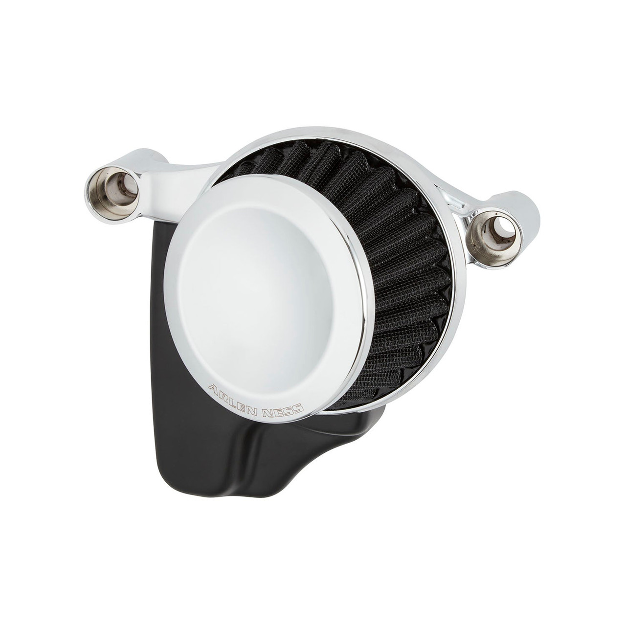 Arlen Ness #600-162 - Mini 22 Air Cleaner, Chrome - 22-up RH975 models