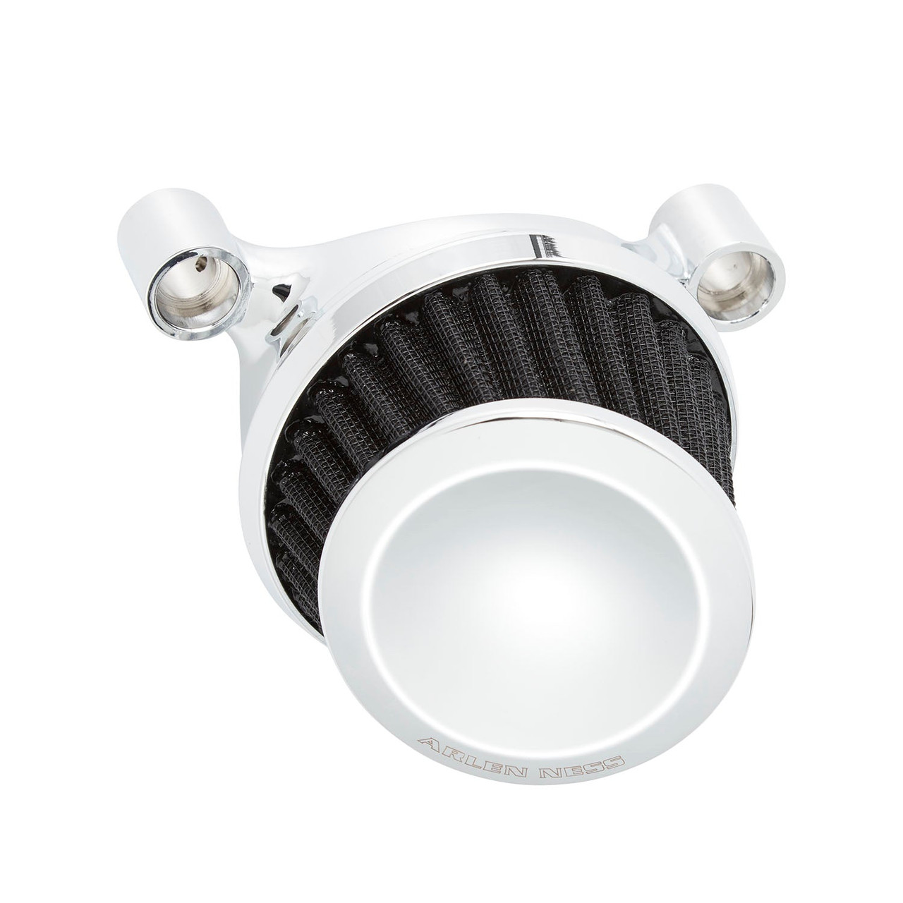 Arlen Ness #600-162 - Mini 22 Air Cleaner, Chrome - 22-up RH975 models