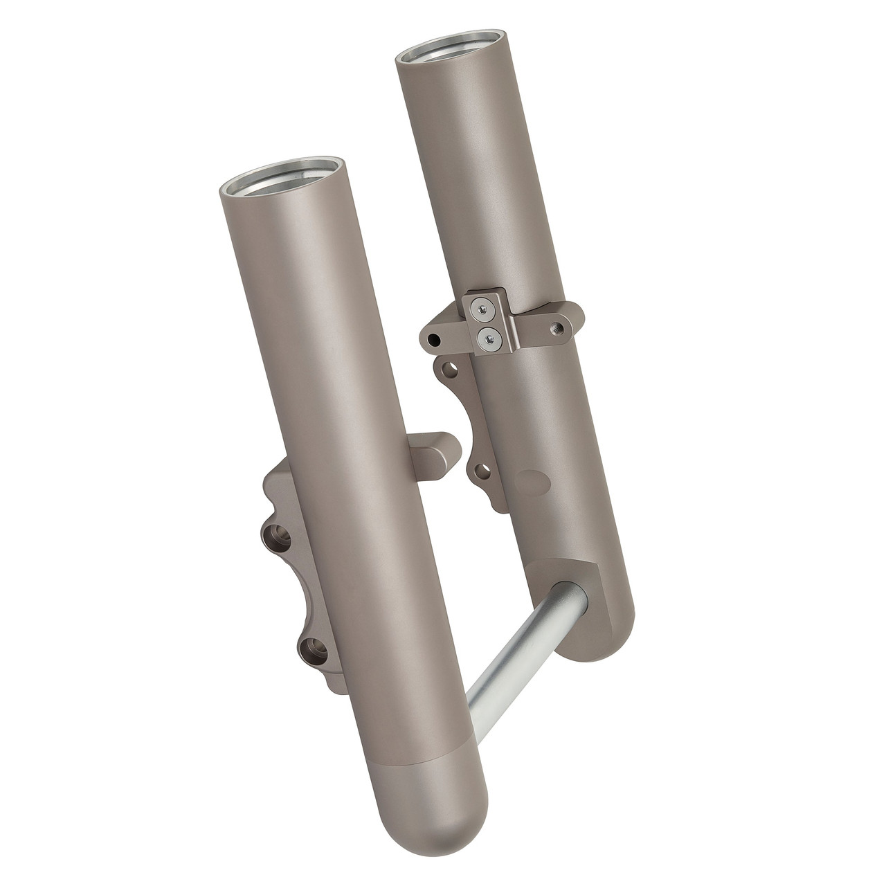 Arlen Ness #06-501 - Smooth "Hot Leg" Fork Legs, Titanium - 08-13 FLT / Dual Disc