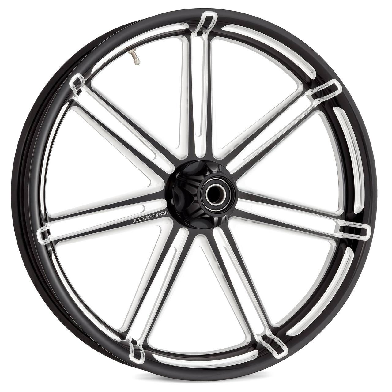Arlen Ness #71-523 (RIM ONLY) - 7-Valve Forged Wheels for Indian®, Black