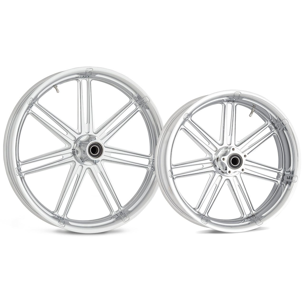 Arlen Ness #71-534 - 7-Valve Forged Wheels for Indian®, Chrome