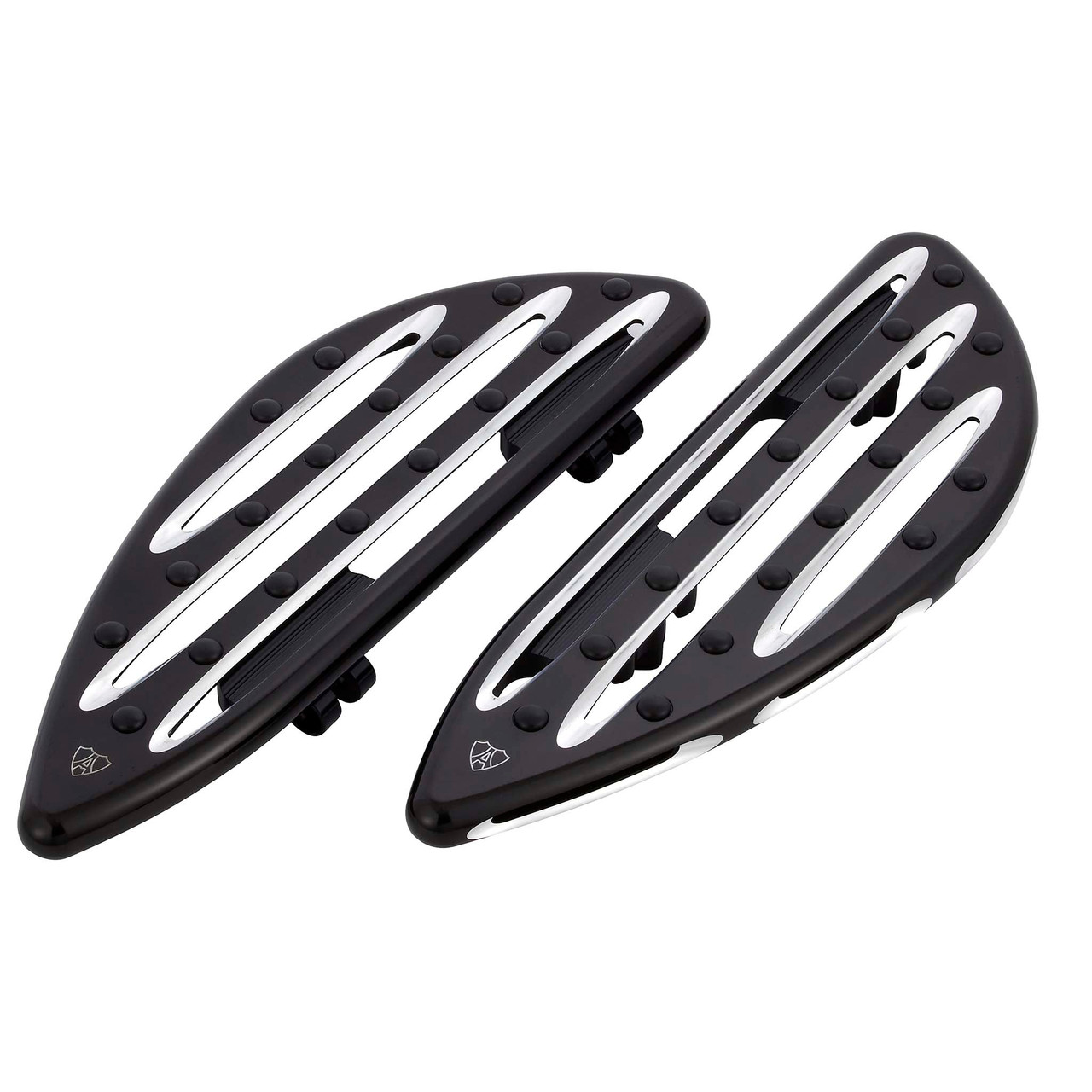 Arlen Ness #P-3011 - Deep Cut® Floorboards for Indian®, Black