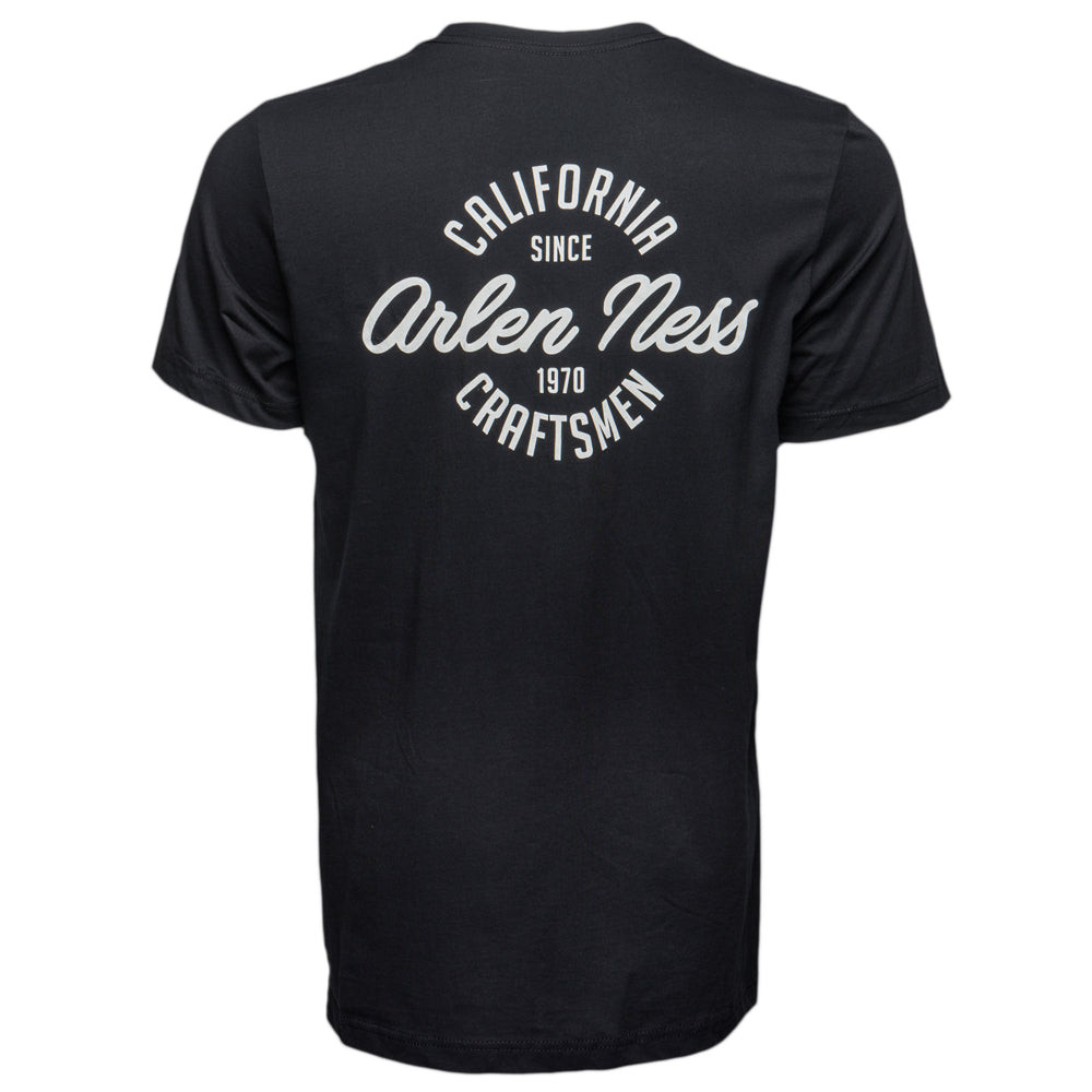 Arlen Ness #22-4992-M - Cali Clean T-Shirt, Black - Medium