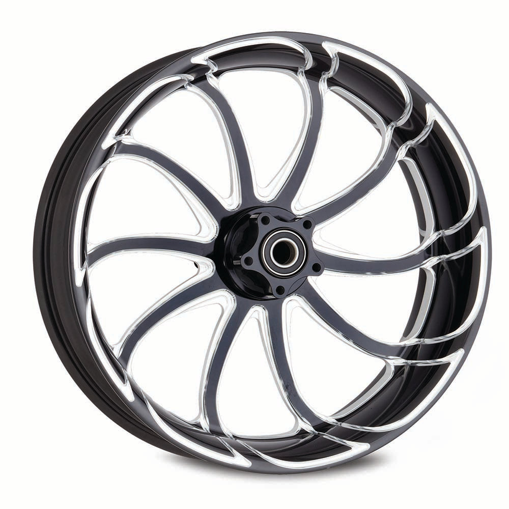 Arlen Ness #10201-102-6504 - Drift® Forged Wheels, Black - 18" x 3.5" (RIM ONLY)