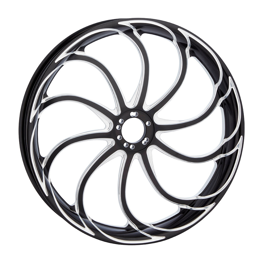 Arlen Ness #10201-102-6504 - Drift® Forged Wheels, Black - 18" x 3.5" (RIM ONLY)