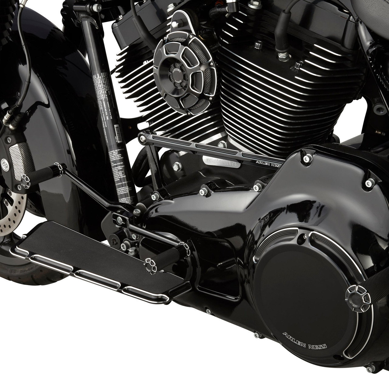 Arlen Ness #70-218 - Beveled® Horn Kit, Black - 07-up XL Sportster