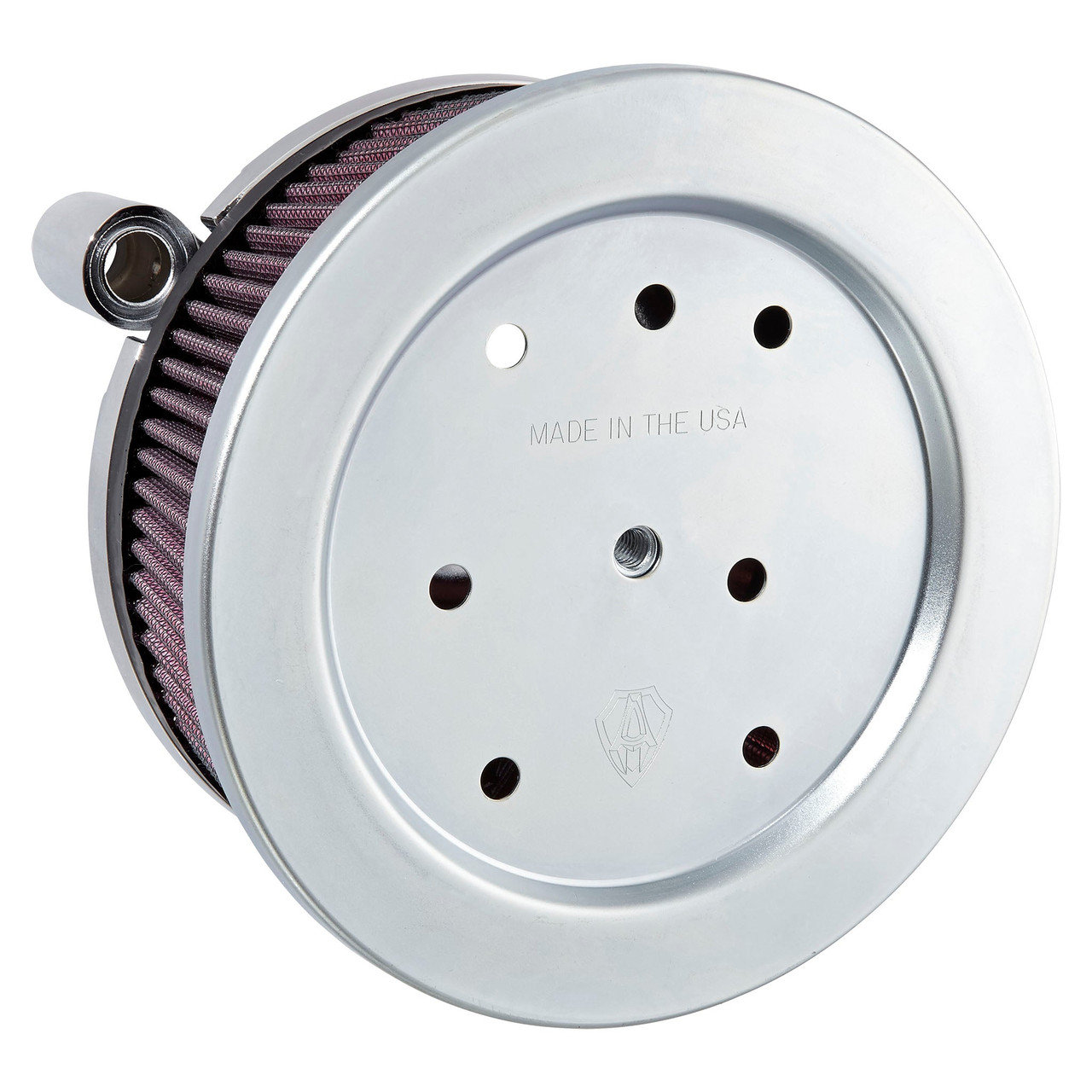 Arlen Ness #50-578 - Big Sucker™ Stage 2 Air Cleaner - Black / Black cotton /Stainless steel jacket / 99-01 FI FLT (Fuel Injected)
