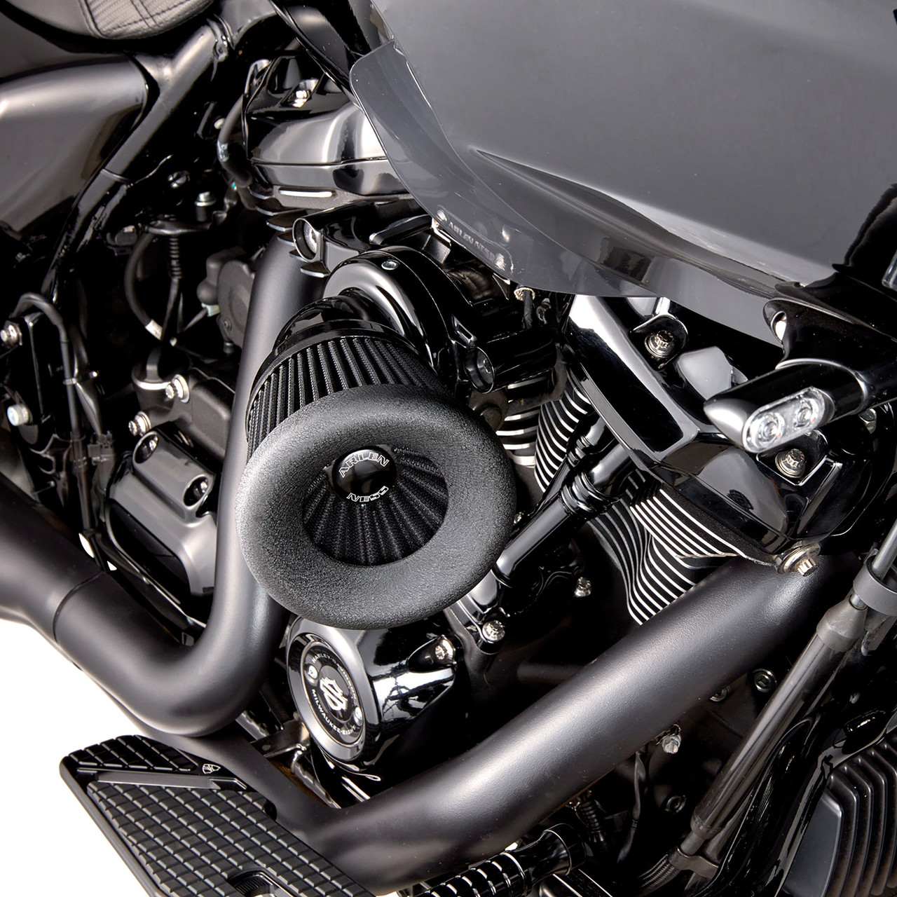 Arlen Ness #600-157 - Velocity 65® Air Cleaner, Black - 22-up RH975 models