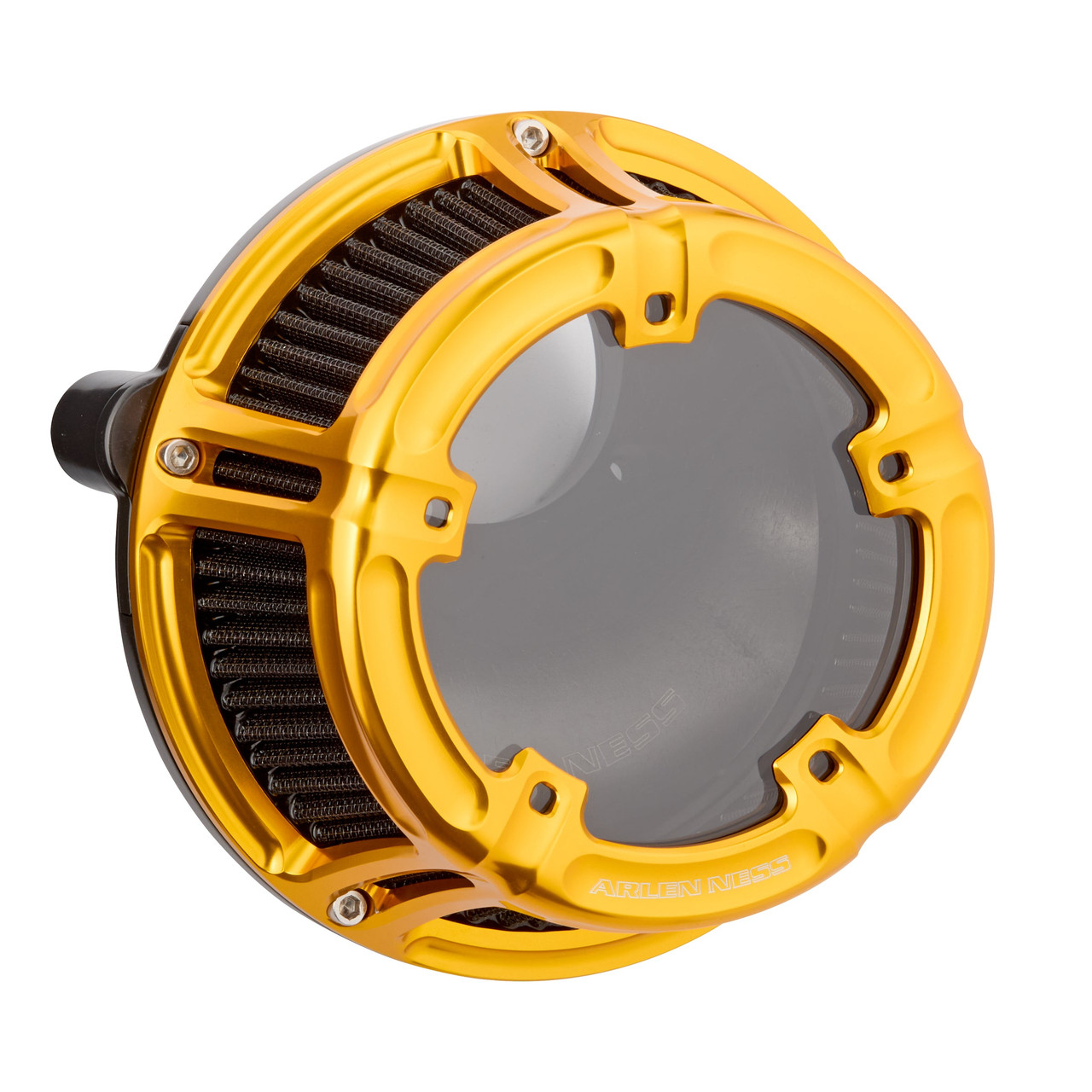 Arlen Ness #600-124 - Method® Air Cleaner, Gold - 22-up RH975 Nightster