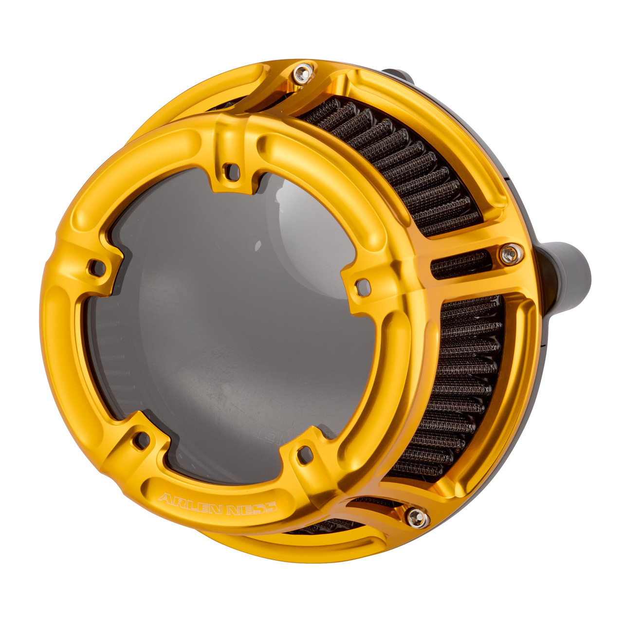 Arlen Ness #600-124 - Method® Air Cleaner, Gold - 22-up RH975 Nightster