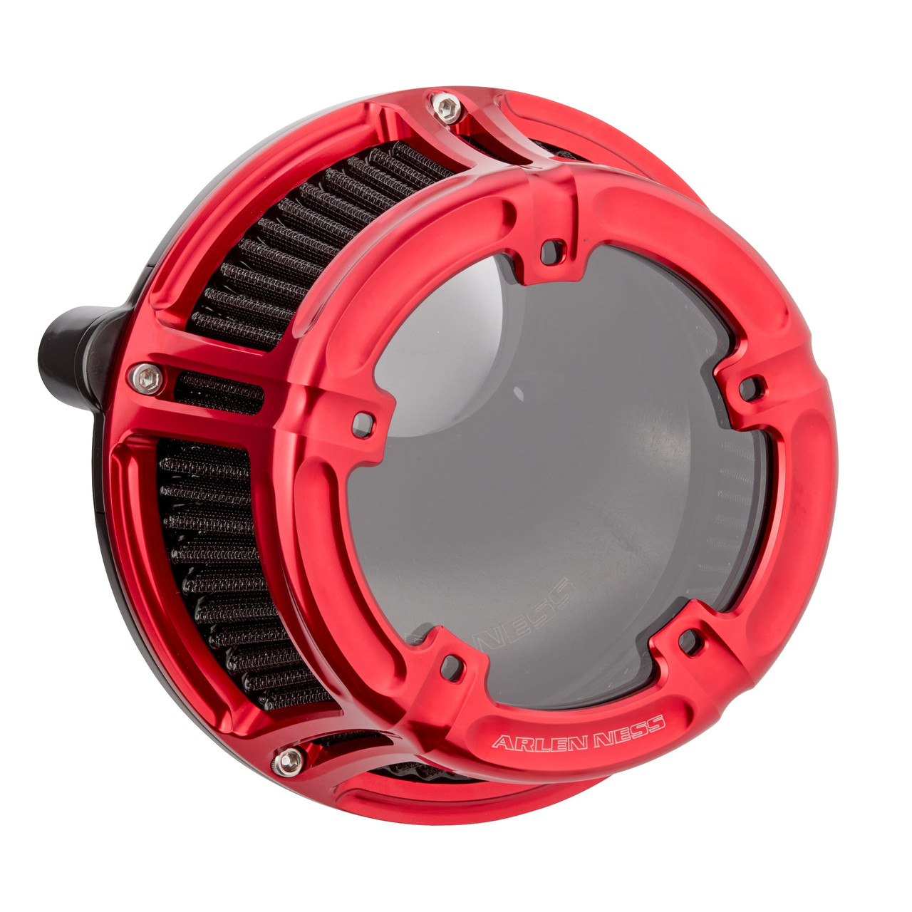 Arlen Ness #600-125 - Method® Air Cleaner, Red - 22-up RH975 Nightster
