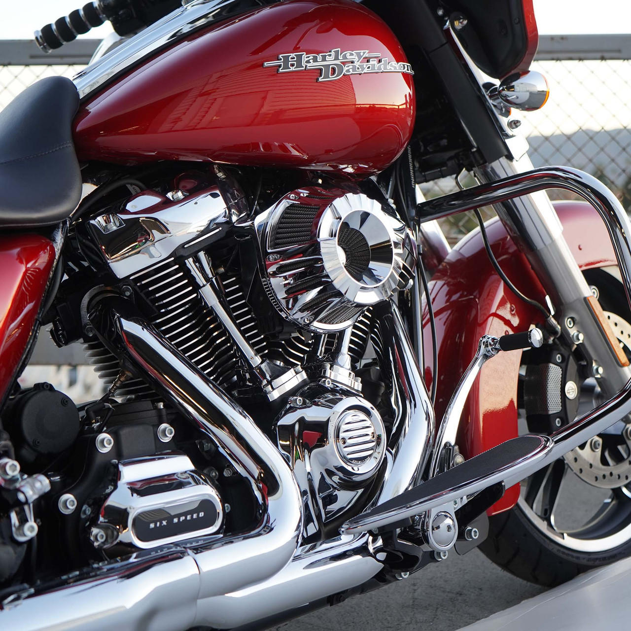 Arlen Ness #18-930 - Deep Cut® Inverted Series Air Cleaner, Chrome - 1991-2021 XL Sportster