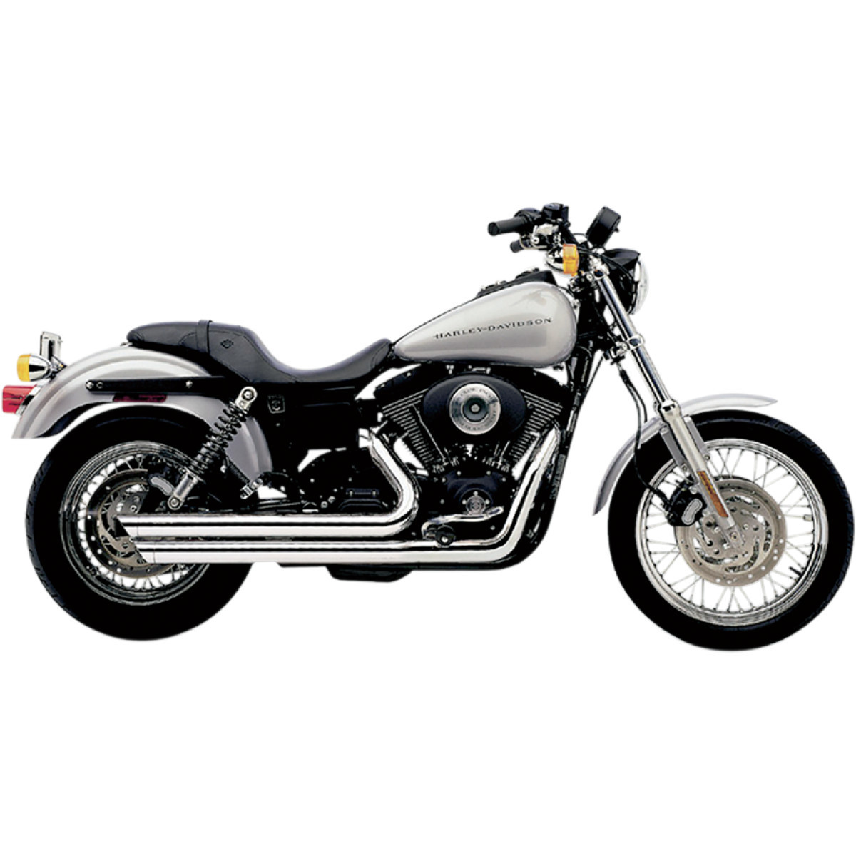 Cobra #6858 - Speedster Slashdown Exhaust - Dyna '12-'17