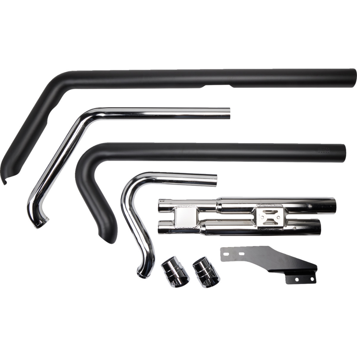 Cobra #6852B - Speedster Slashdown Exhaust - '12-'17 Softail