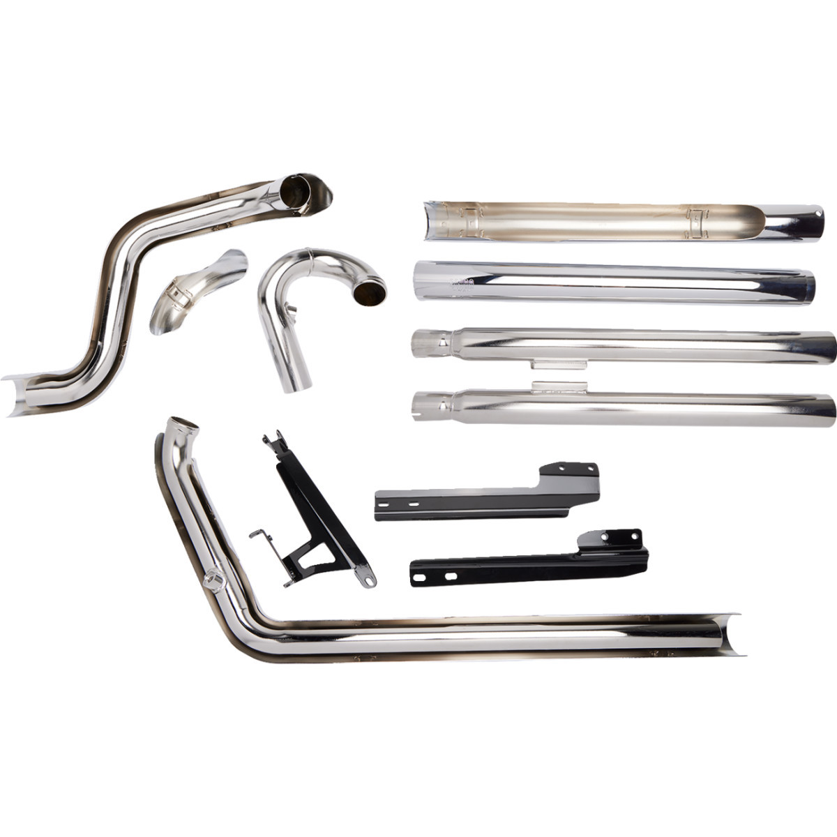 Cobra #6986 - True Dual Exhaust - Billet Tip - '12-'17 Softail
