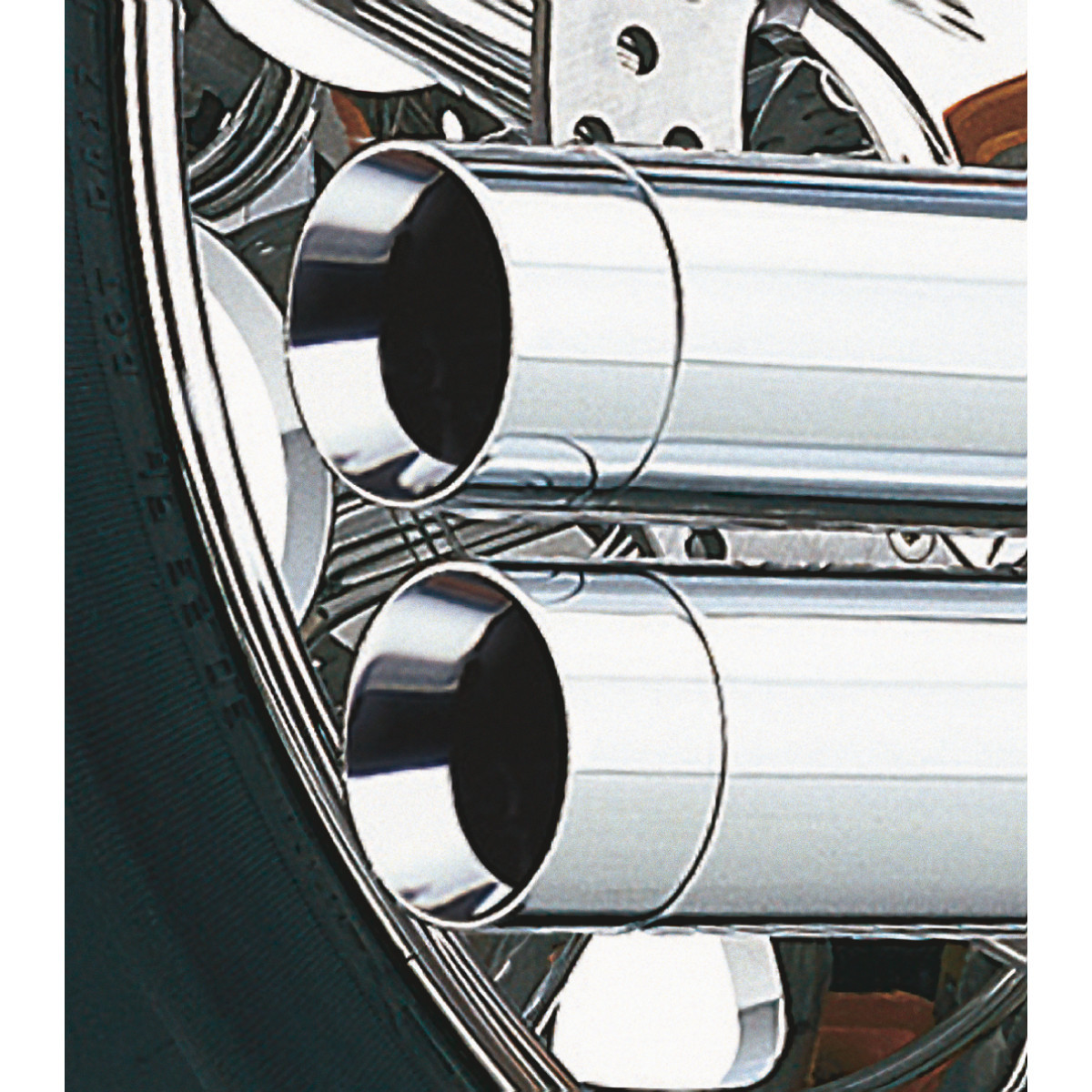 Cobra #6950T - Speedster Long Exhaust - '86-'06 Softail