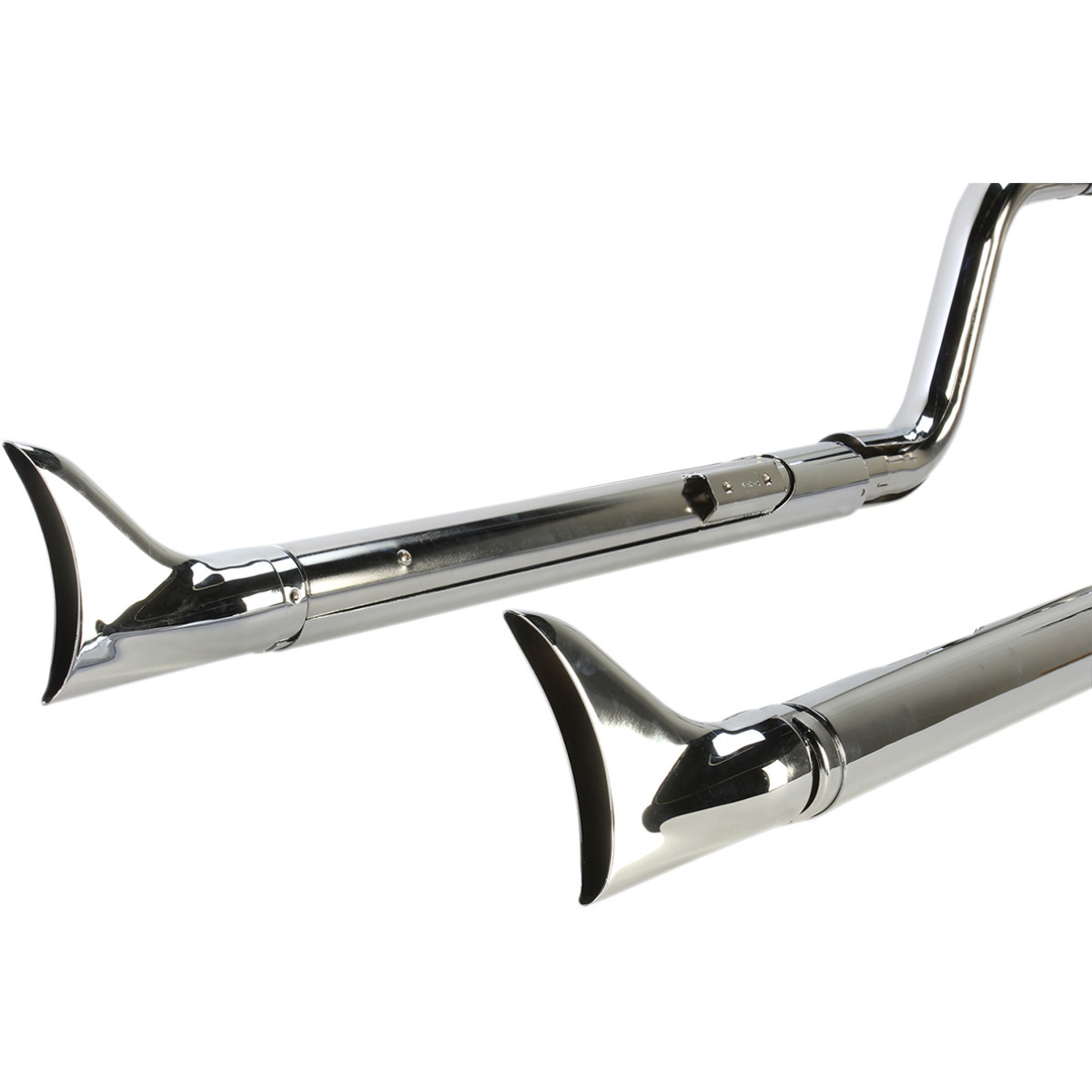 Cobra #6988 - True Dual Exhaust - Fishtail - '07-'11 Softail