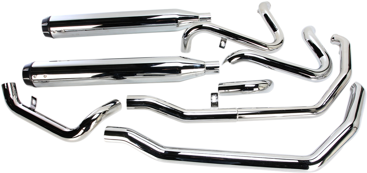 Down Under Exhaust - Chrome - Straight Can
