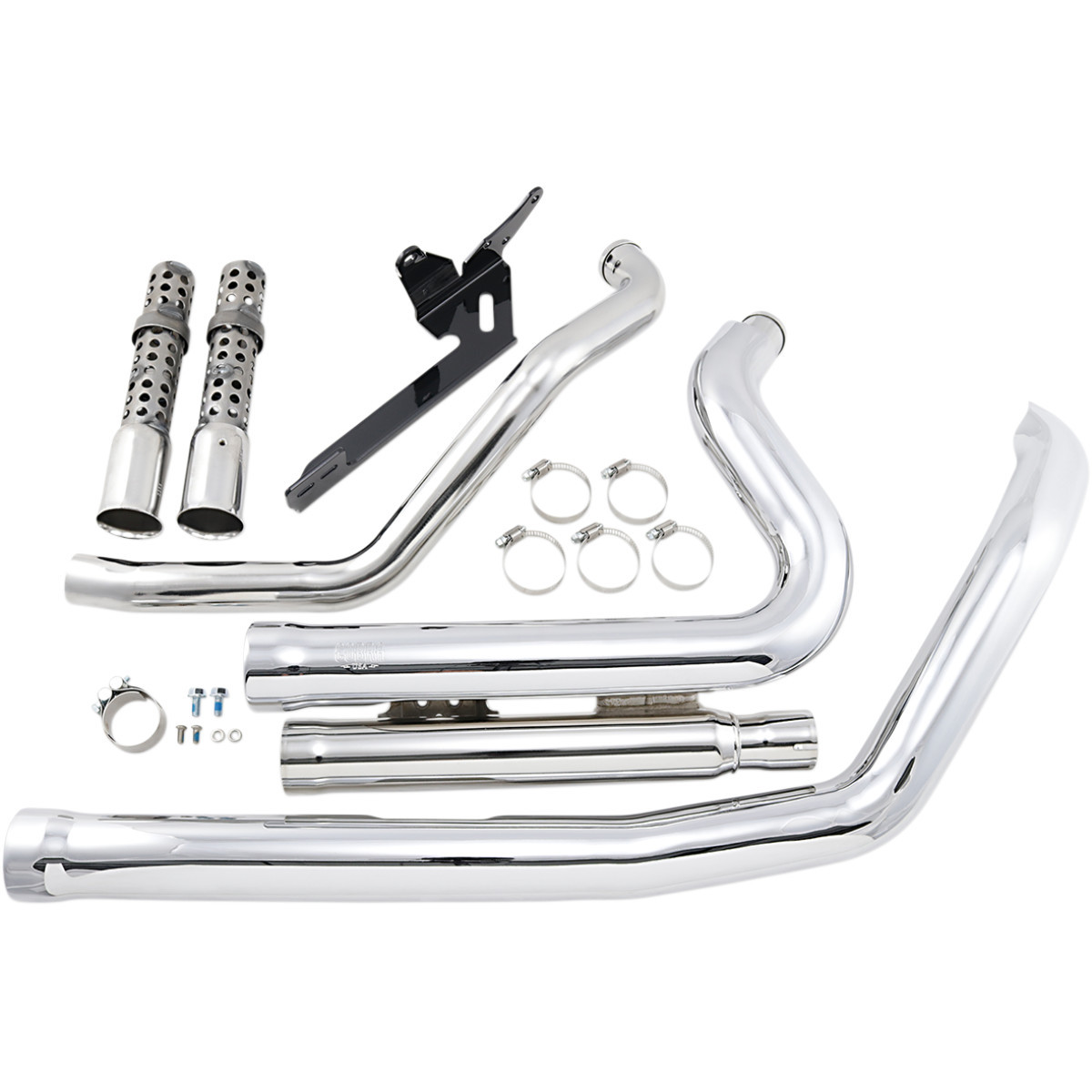 Cobra #6704 - 909 Exhaust - Chrome - '07-'13 XL