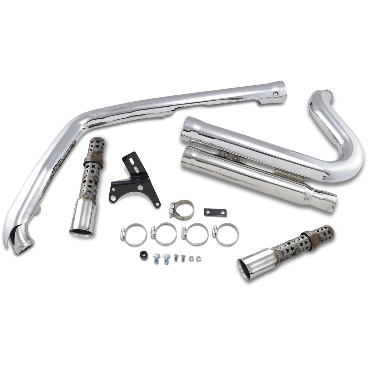 Cobra #6709 - 909 Exhaust - Chrome - '06-'11 Dyna