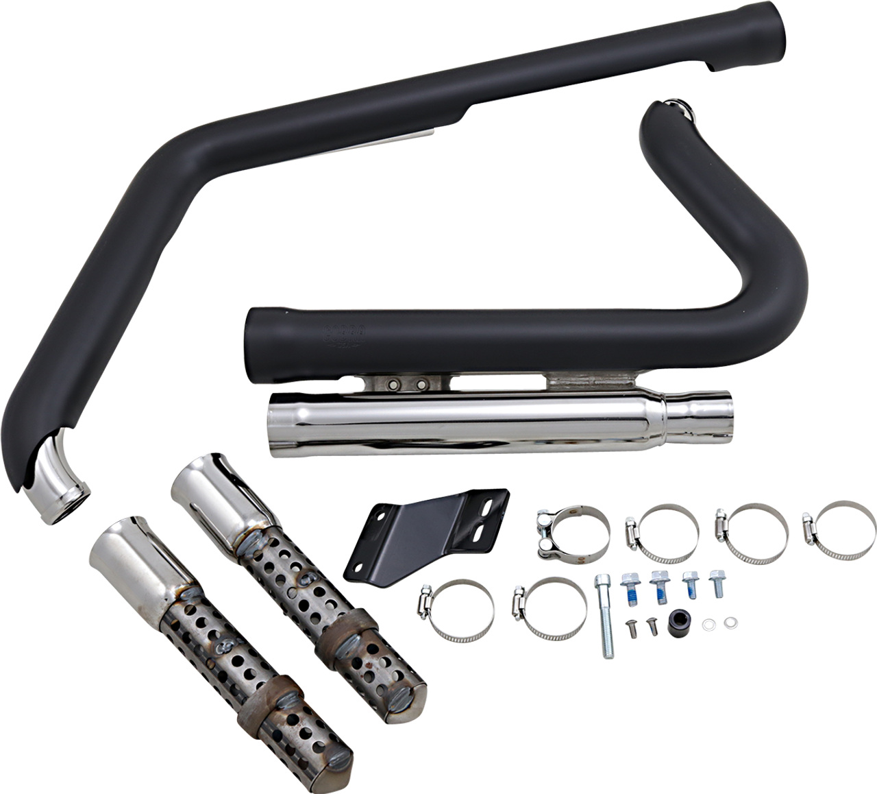 909 Exhaust - Black - 12-17 Softail