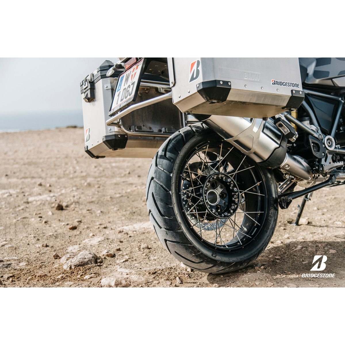 Bridgestone #8707 - Tire - Battlax Adventure A41 - 150/70ZR18 - Rear - 70W