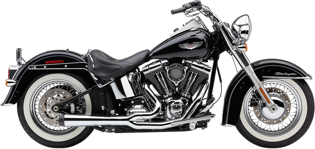 El Diablo Exhaust - Chrome - 12-17 Softail