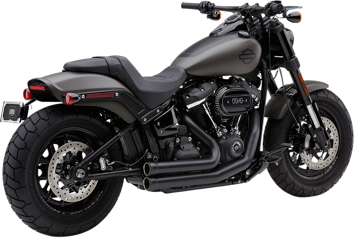 909 Exhaust - Black - 18-20 Fat Bob