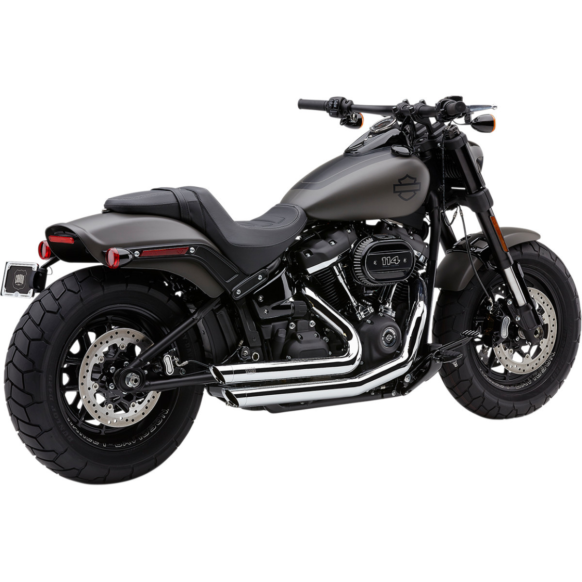 Cobra #6864 - Speedster Slashdown Exhaust - '18-'20 FXFB/S