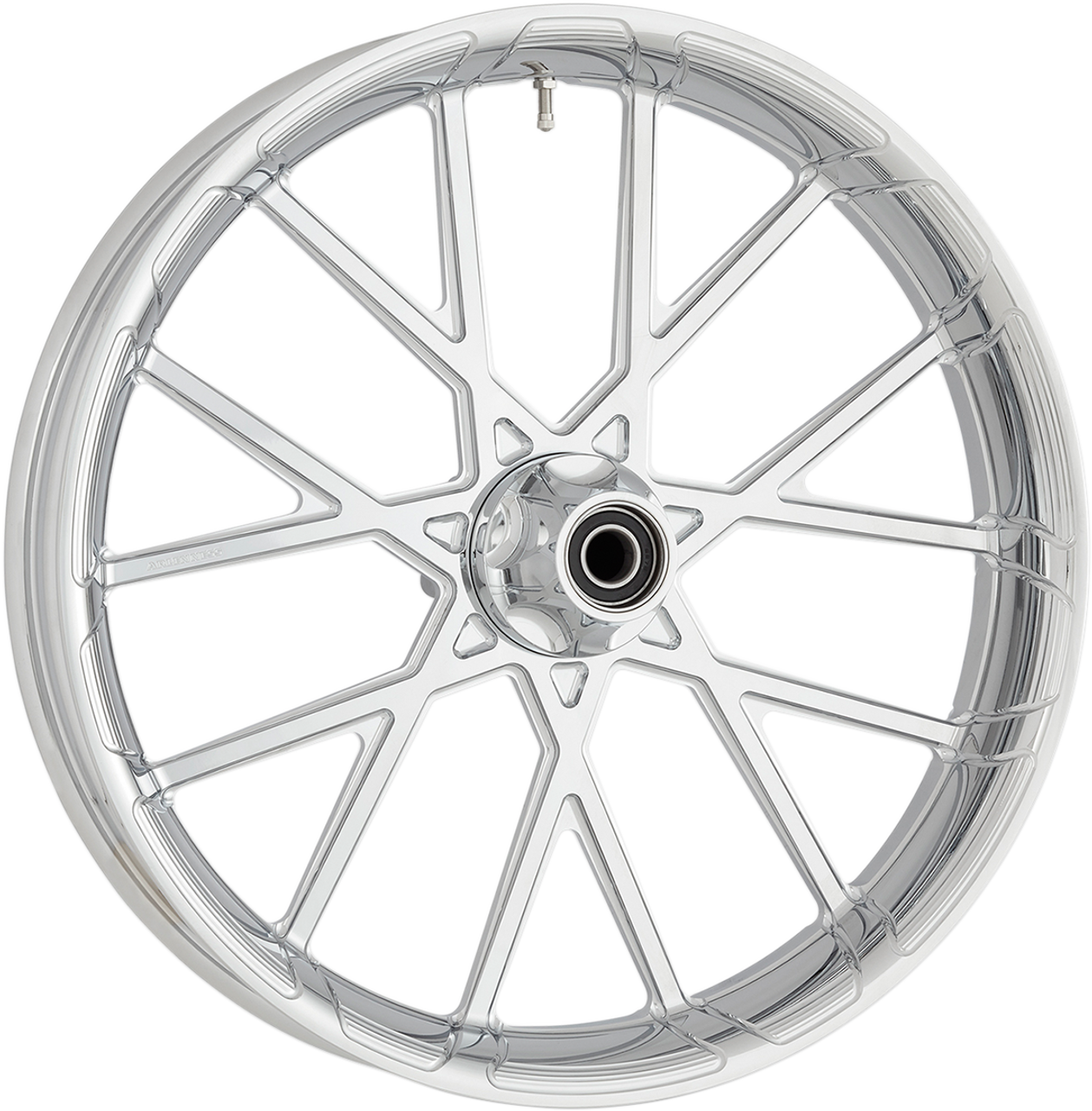 Arlen Ness #10102-204-6008 - Wheel - Procross - Front - Dual Disc/with ABS - Chrome - 21x3.5