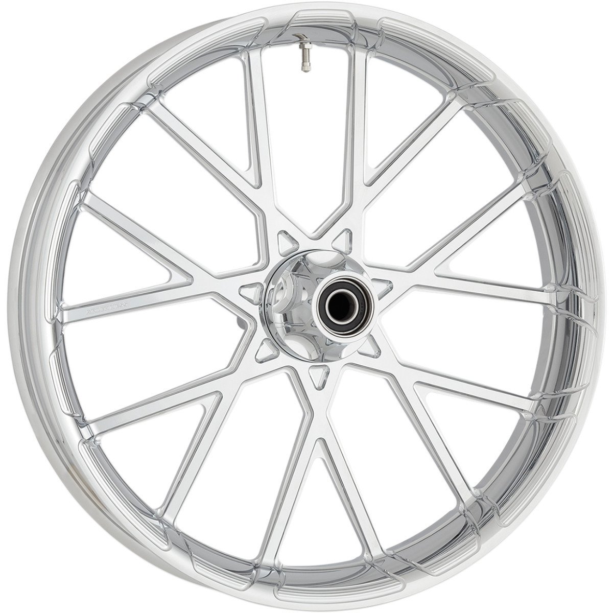 Arlen Ness #10102-204-6008 - Wheel - Procross - Front - Dual Disc/with ABS - Chrome - 21x3.5