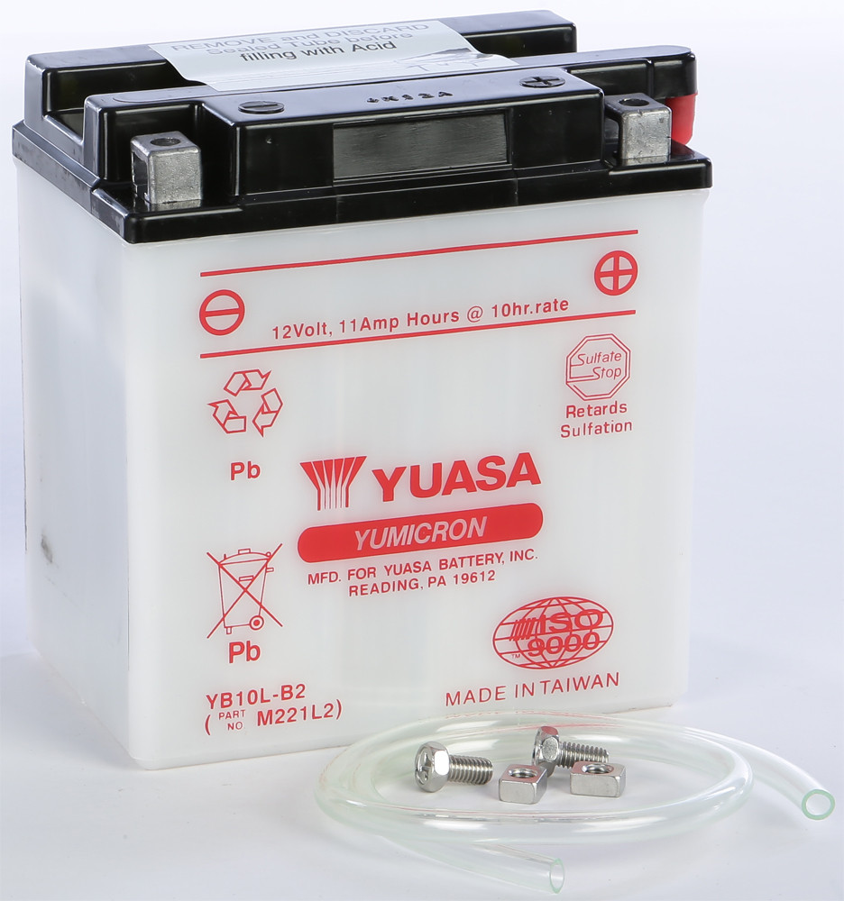 Yuasa #YUAM221L2 - Battery Yb10l-b2 Conventional