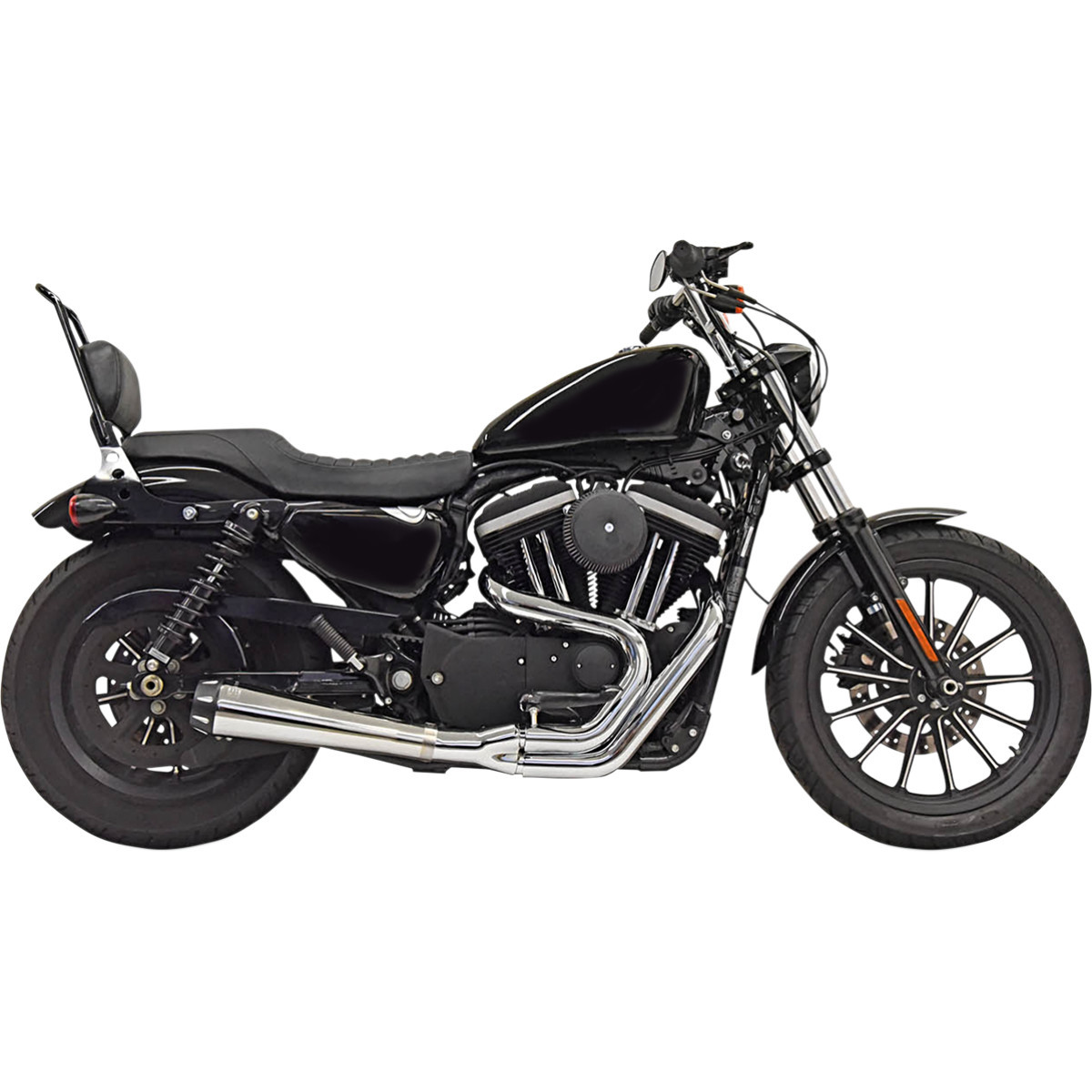 Bassani Xhaust #1X52R - Road Rage Exhaust - Chrome