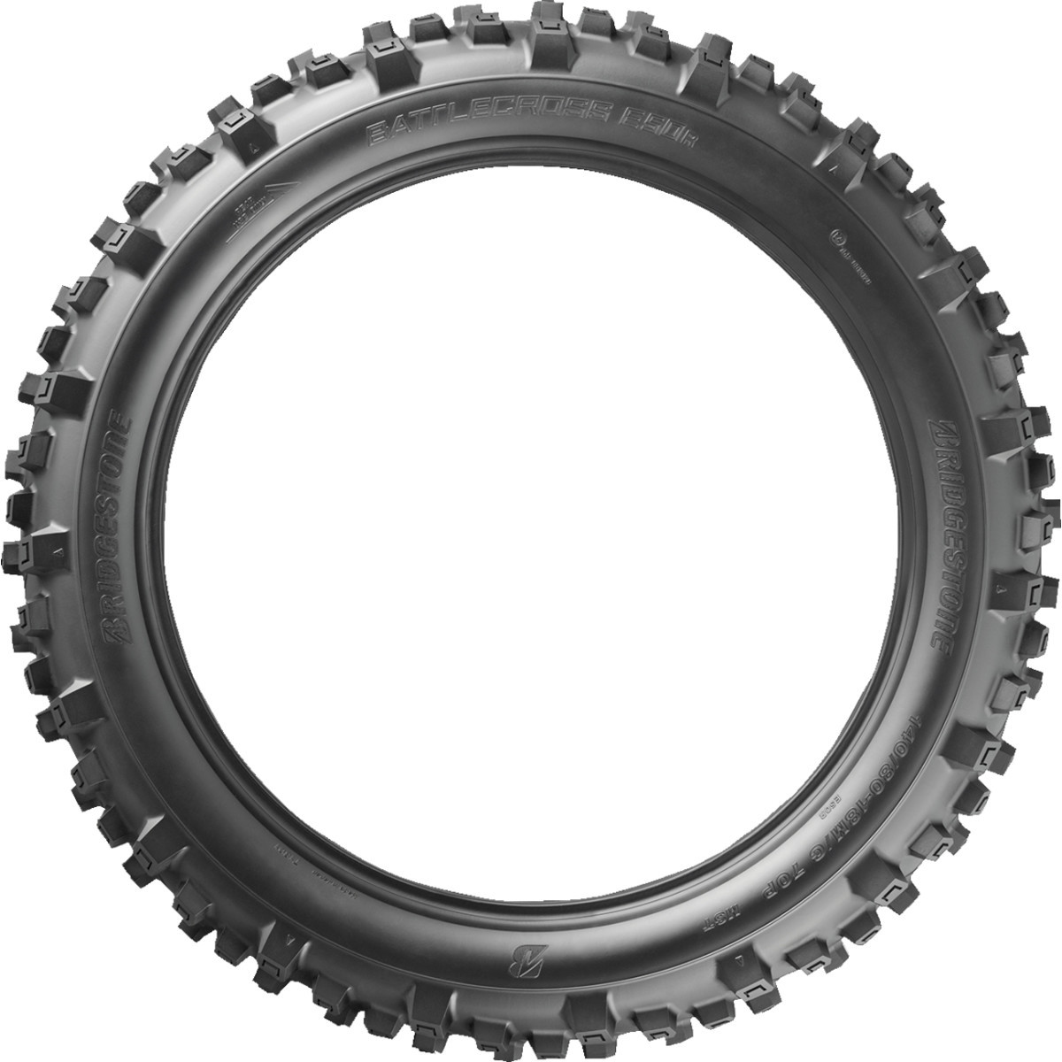 Bridgestone #11452 - Tire - Battlecross E50 - Rear - 120/90-18 - 65P