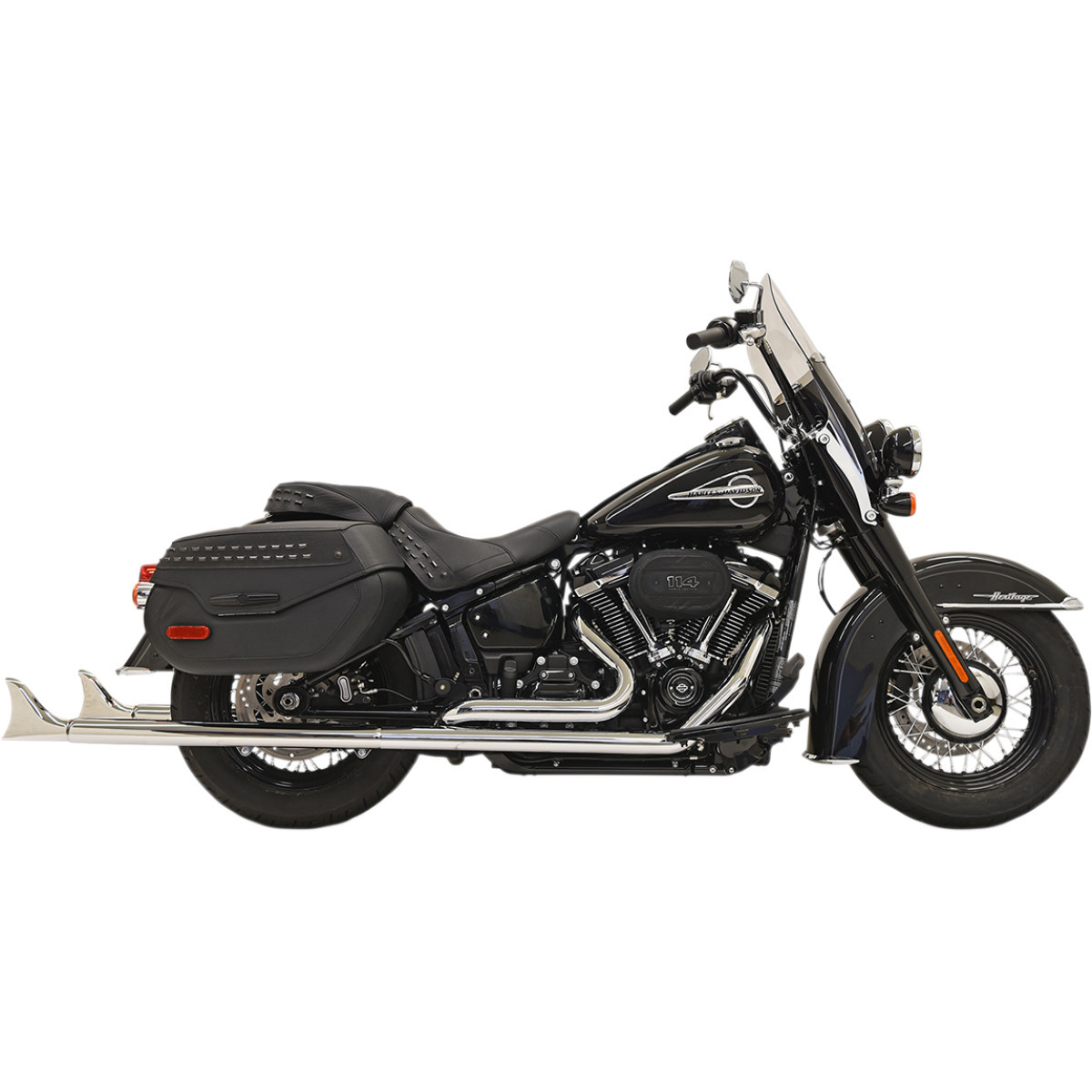 Bassani Xhaust #1S96E-36 - Fishtail Exhaust - 36"