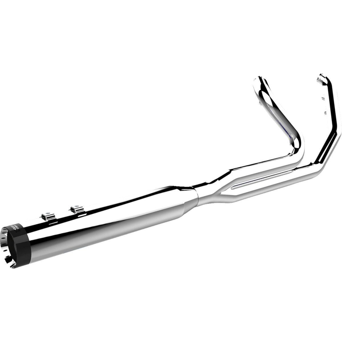 Khrome Werks #200780 - 2-into-1 Outlaw Exhaust System - Chrome