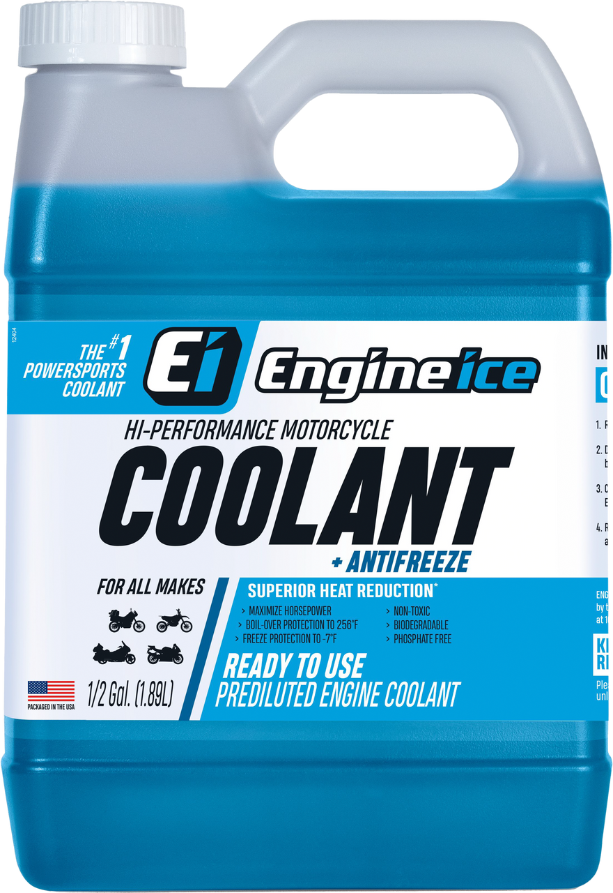 Engine ICE #10850 1/2 GAL - Hi-performance Coolant 1/2 GAL
